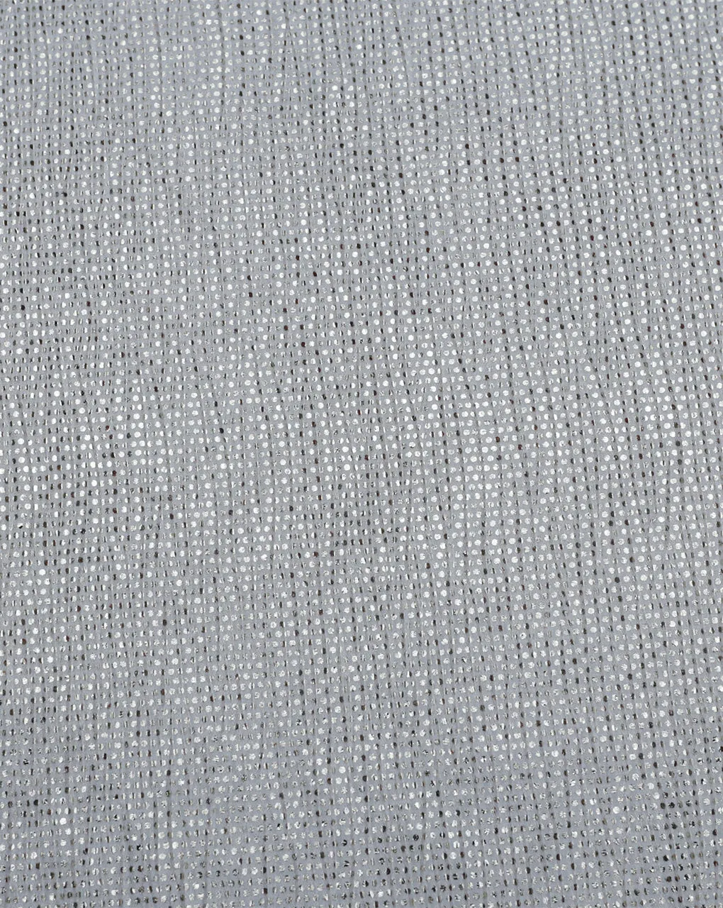 WHITE POLYESTER LUREX PLEATED FABRIC ( WIDTH 58 INCHES )