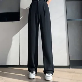 Wide Leg Loose High Waist Pants