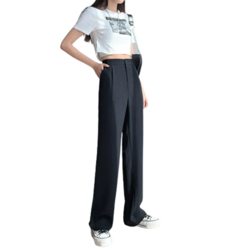 Wide Leg Loose High Waist Pants