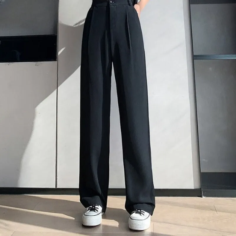 Wide Leg Loose High Waist Pants