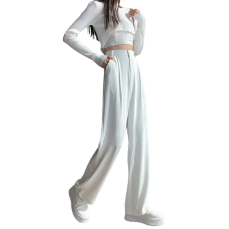 Wide Leg Loose High Waist Pants