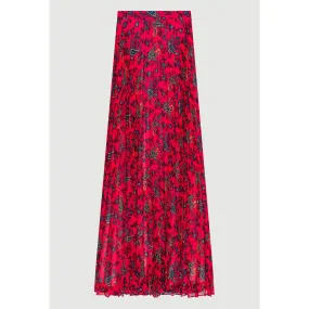 Women Paisley Print Maxi Skirt - Light Print