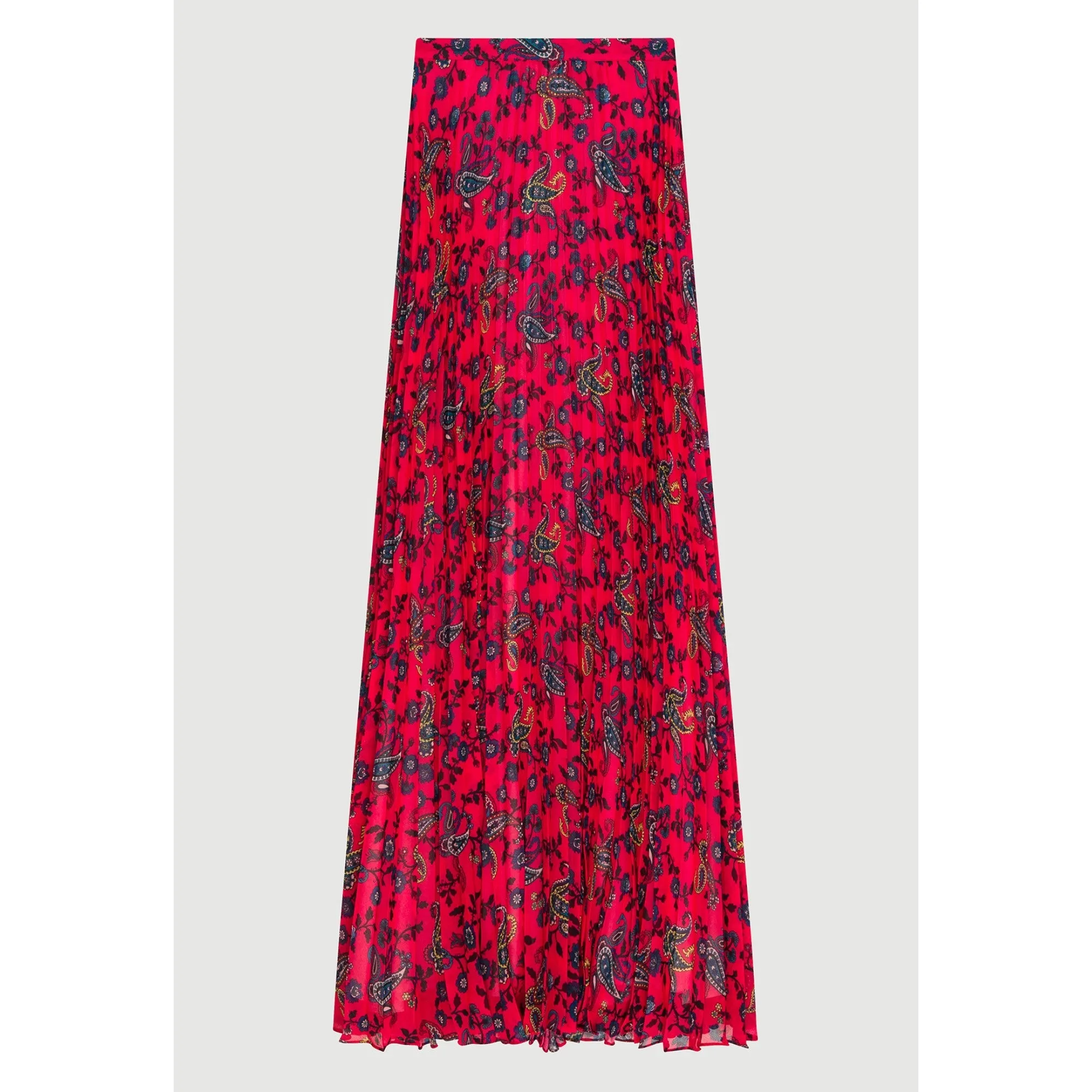 Women Paisley Print Maxi Skirt - Light Print