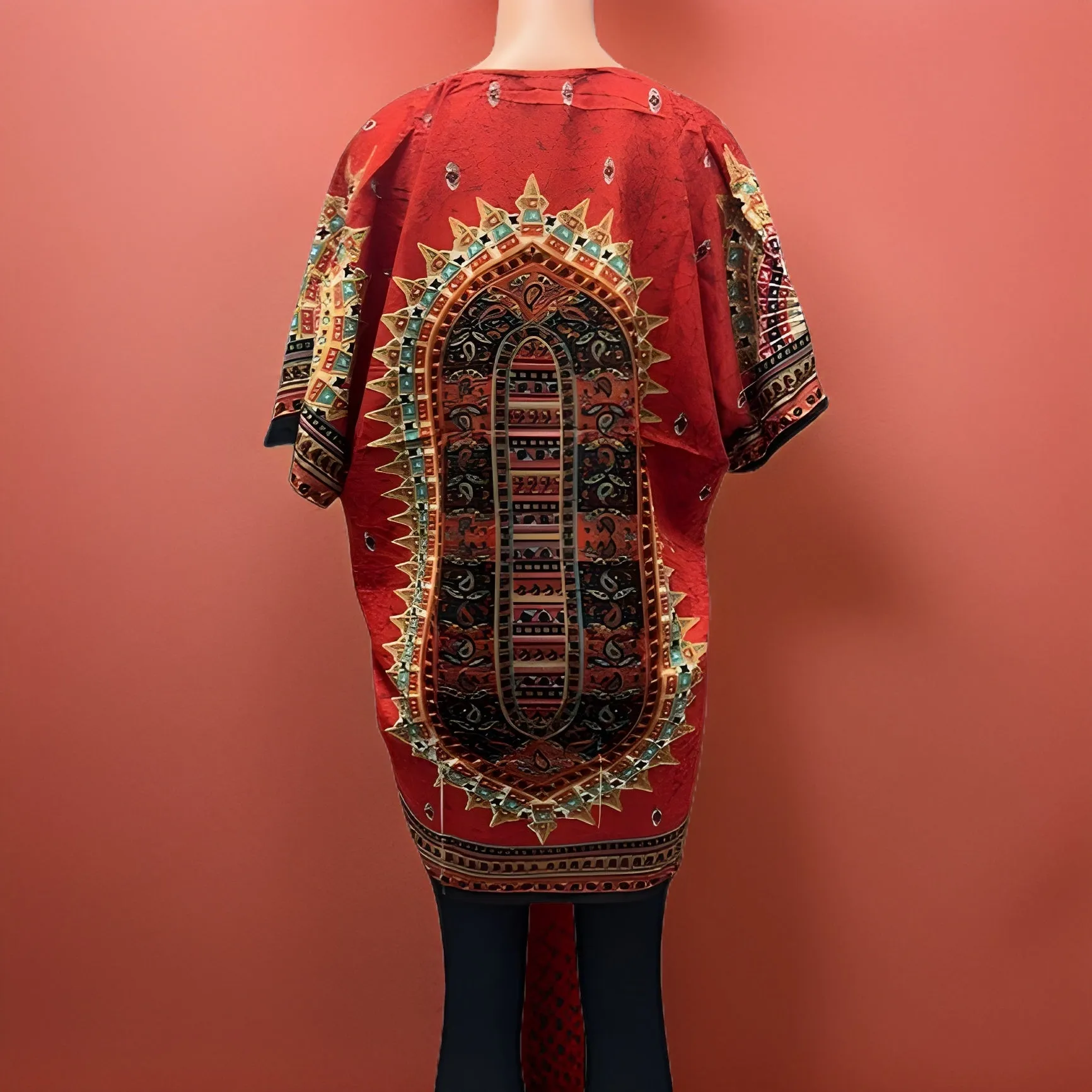 Women's Dashiki Print Tunic