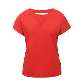 Women's Solid Sport Top,Orange
