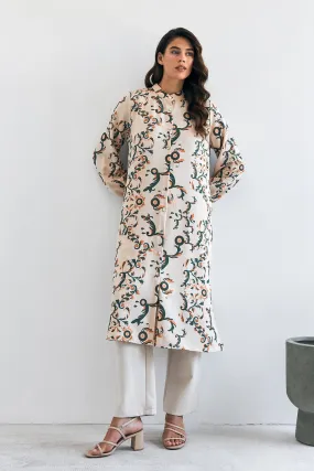 ZRF Women Noble Long Tunic Pants Suit - Emerald - Mildura